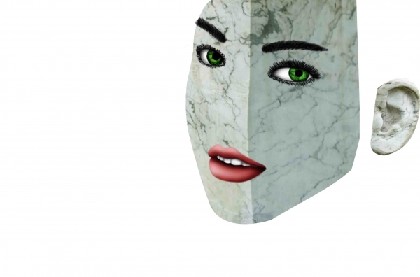 Creation of Stone girl: Step 4